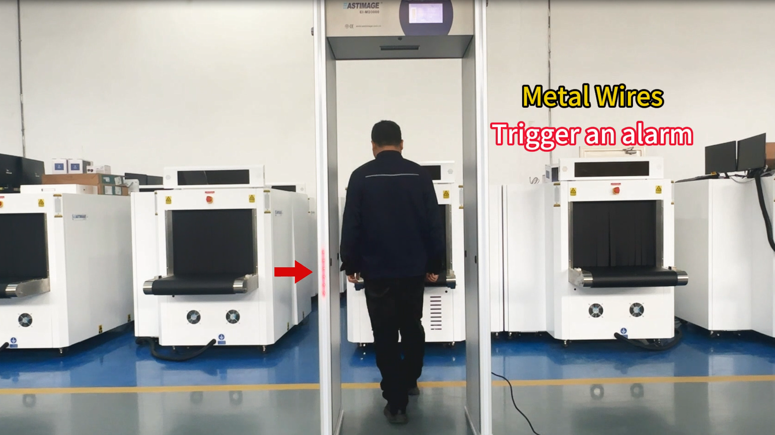 30 jednostek bramkowych wykrywaczy metali EASTIMAGE MD3000 wysłanych do Izraela: sprzęt do skanowania bezpieczeństwa zyskuje uznanie za granicą